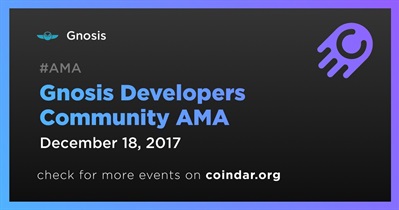 Gnosis Developers Community AMA