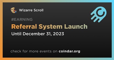 Referral System Launch