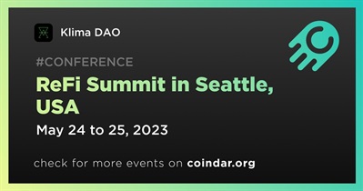 ReFi Summit em Seattle, EUA