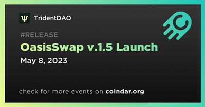 OasisSwap v.1.5 Launch