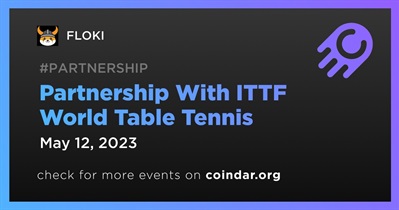 Partnership With ITTF World Table Tennis