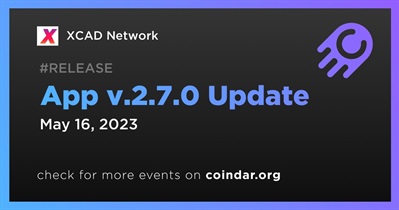 Actualización de la aplicación v.2.7.0
