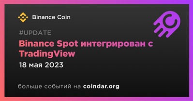 Binance Spot интегрирован с TradingView