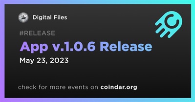 Lanzamiento de la aplicación v.1.0.6