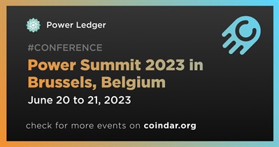 2023 年比利时布鲁塞尔电力峰会