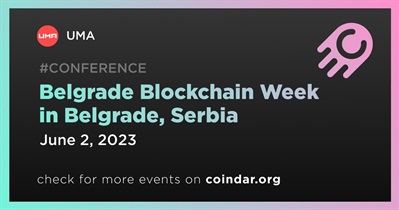 Belgrad, Sırbistan&#39;da Belgrad Blockchain Haftası