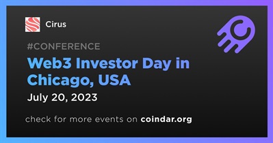 Web3 Investor Day em Chicago, EUA