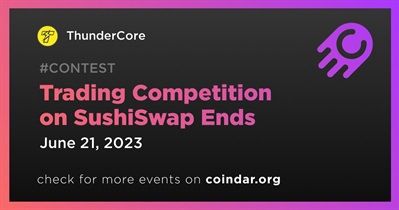 Trading Competition on SushiSwap Ends