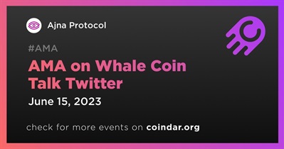 AMA on Whale Coin Talk Twitter