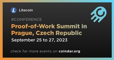 Proof-of-Work Summit sa Prague, Czech Republic