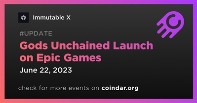 Gods Unchained Launch on Epic Games