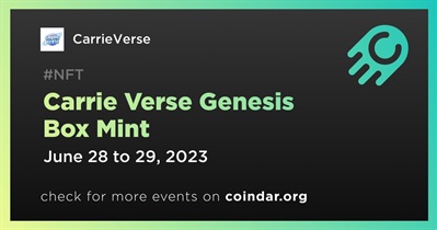 Carrie Verse Genesis Box Mint