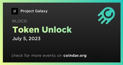 0.9% of GAL Tokens Will Be Unlocked on July 5
