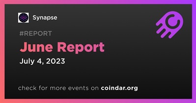 Synapse Has Released Its Monthly Report for June 2023