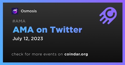 Osmosis to Host AMA on Twitter With Lava Network