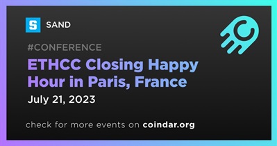 SAND to Host ETHCC Closing Happy Hour in Paris With OpenZeppelin