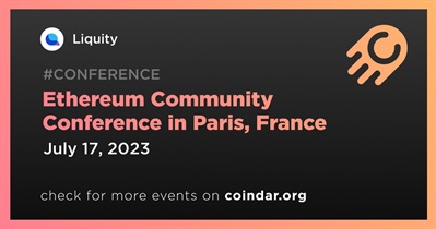 Liquity to Attend Ethereum Community Conference in Paris