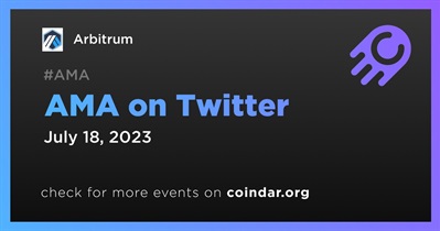 Arbitrum to Host AMA on Twitter With Syndr on July 18th