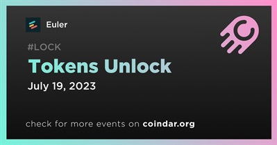 0.84% of EUL Tokens Will Be Unlocked on July 19th
