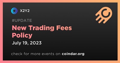 New Trading Fees Policy