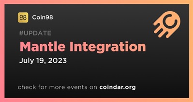 Coin98 to Integrate With Mantle