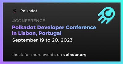 Conferencia de desarrolladores de Polkadot en Lisboa, Portugal