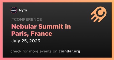 Nym to Attend Nebular Summit in Paris on July 25th