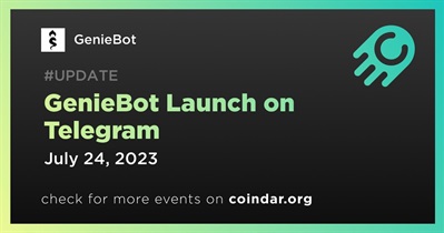 Lançamento do GenieBot no Telegram