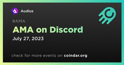 Audius to Host AMA on Discord on July 27th