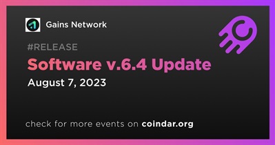 Gains Network to Release New Software Update on August 7th