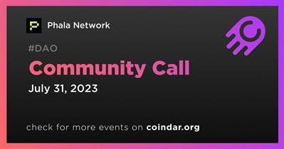 Phala Network to Host Community Call on July 31st