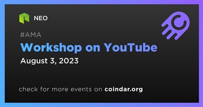 NEO to Host Workshop on YouTube on August 3rd