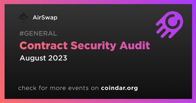 AirSwap to Release Security Audit Report in Mid-August