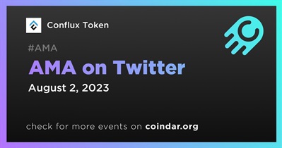 Conflux to Host Twitter AMA on August 2nd