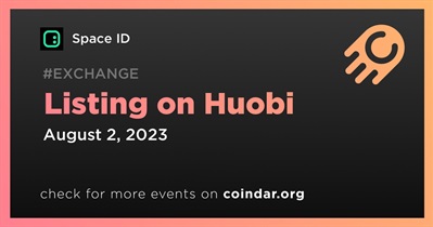 ID to Be Listed on Huobi on August 2