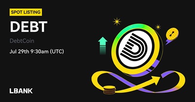 DebtCoin to Be Listed on LBank