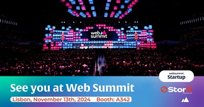 StorX to Participate in Web Summit in Lisbon on November 13th