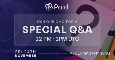 PAID Network to Hold AMA on Telegram on November 24th