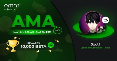 Beta Finance проведет АМА в X 15 ноября