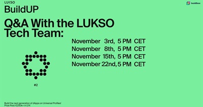 LUKSO Token проведет стрим в YouTube 3 ноября