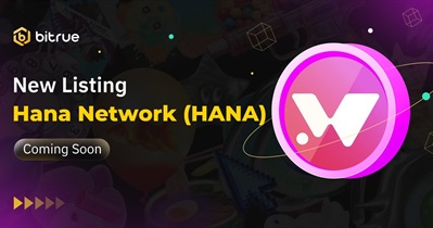 Hana Network to Be Listed on Bitrue