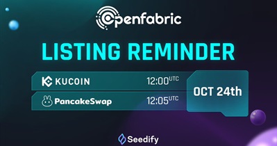 Openfabric to Be Listed on PancakeSwap on October 24th