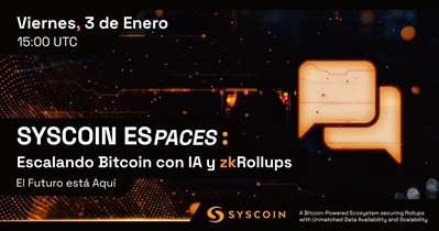 Syscoin обсудит развитие проекта с сообществом 3 января