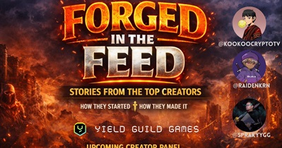 Yield Guild Games to Hold Live Stream on Twitter on January 20th