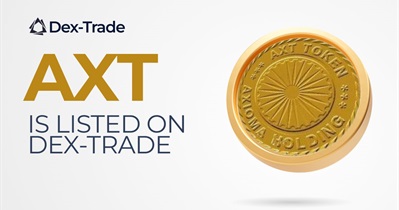 AXIOMA TOKEN to Be Listed on Dex-Trade