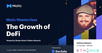 Masterclass "The Growth of DeFi" on Airmeet