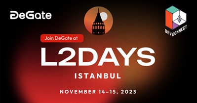 DeGate примет участие в «Devconnect.eth» в Стамбуле 14 ноября