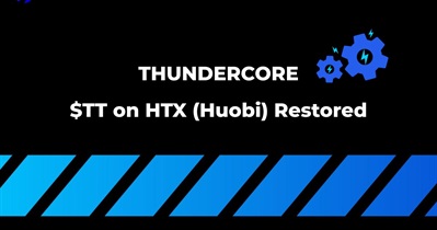 ThunderCore объявляет о возобновлении работы функций ввода и вывода средств на бирже HTX