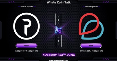 AMA on Whale Coin Talk Twitter
