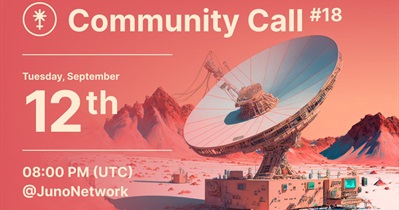 Juno Network to Host Community Call on September 12th